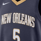 Dejounte Murray New Orleans Pelicans Nike Unisex 2024 Offseason Addition Nike Swingman Jersey - Navy