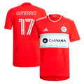 Brian Gutierrez Chicago Fire adidas 2024 Return To Red Replica Player Jersey - Red