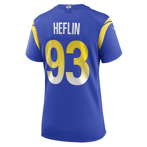 Jack Heflin Los Angeles Rams Nike Women's Team Game Jersey -  Royal