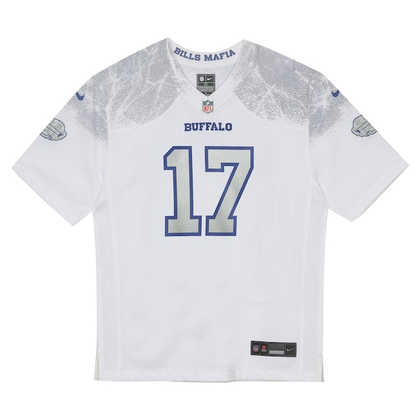 Josh Allen Buffalo Bills Nike Toddler 2025 Rivalries Collection Game Jersey - White