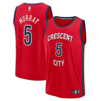 Dejounte Murray New Orleans Pelicans  Fast Break Replica Player Jersey - Statement Edition - Red
