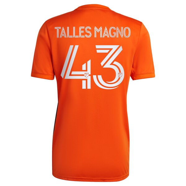 Talles Magno New York City FC adidas 2022 The Volt Kit Replica Player Jersey - Orange