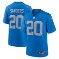 Barry Sanders Detroit Lions Nike Alternate Game Jersey -  Blue