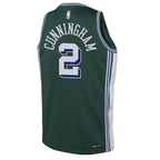 Cade Cunningham Detroit Pistons Nike Youth 2022/23 Swingman Jersey - City Edition - Green