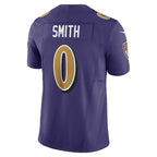 Roquan Smith Baltimore Ravens Nike Alternate 2 Vapor F.U.S.E. Limited Jersey - Purple/Black