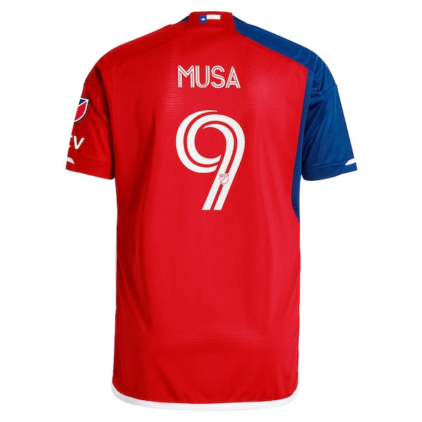 Petar Musa FC Dallas adidas 2024 After Burner Authentic Player Jersey - Navy