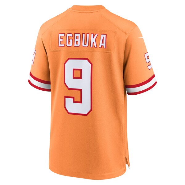 Emeka Egbuka  Tampa Bay Buccaneers Nike 50th Season Game Jersey - Creamsicle/White/Red