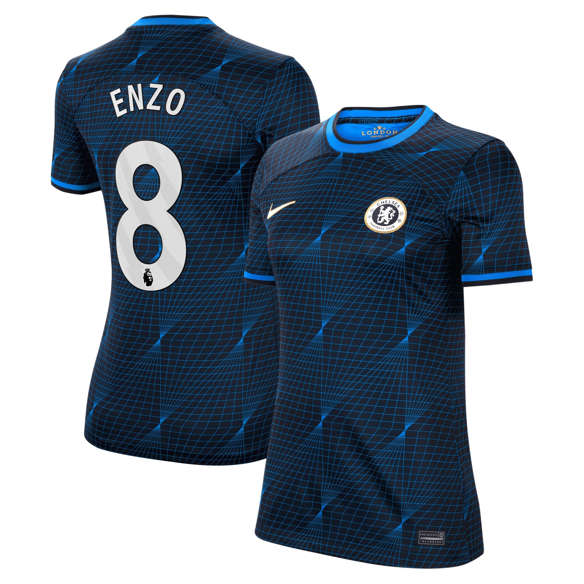 Enzo Fernández Chelsea Nike Women's 2023/24 Home Stadium Replica Jersey - Blue/Navy