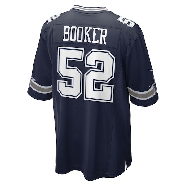 Tyler Booker Dallas Cowboys Nike 2025 NFL Draft First Round Pick Game Jersey - Navy