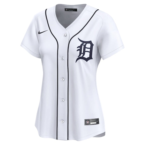 Detroit Tigers Nike Women's Home Limited Custom Jersey - White