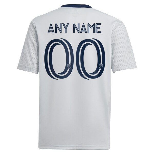 St. Louis City SC adidas Youth 2024 The Spirit Kit Replica Custom Jersey - Gray