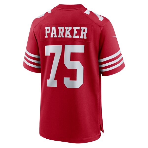 Brandon Parker San Francisco 49ers Nike Team Game Jersey -  Scarlet