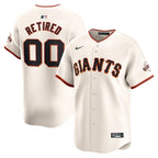 San Francisco Giants Nike Home Limited Pick-A-Player Retired Roster Jersey - Cream