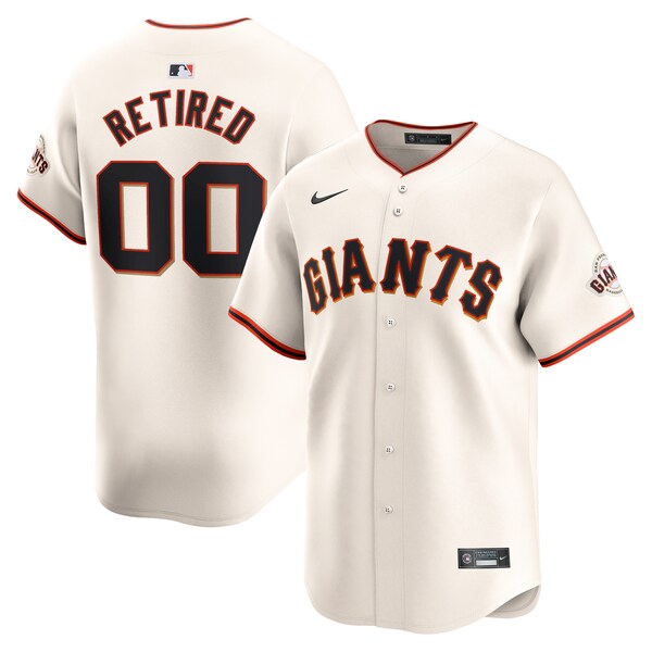 San Francisco Giants Nike Home Limited Pick-A-Player Retired Roster Jersey - Cream