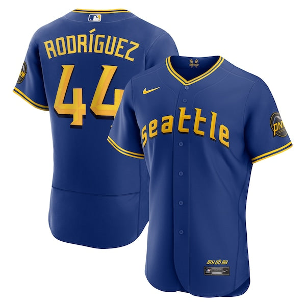 Julio Rodríguez Seattle Mariners Nike City Connect Authentic Player Jersey - Royal