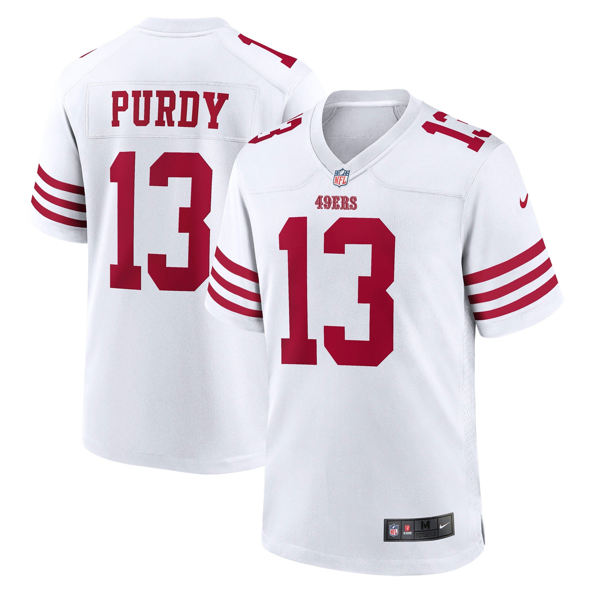 Brock Purdy San Francisco 49ers Nike Alternate Game Player Jersey - Scarlet
