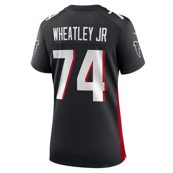 Tyrone Wheatley Jr Atlanta Falcons Nike Women's Team Game Jersey -  Black