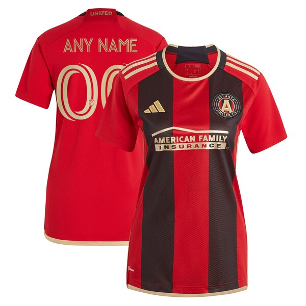 Atlanta United FC adidas Women's 2024 The 17s' Kit Replica Custom Jersey - Black