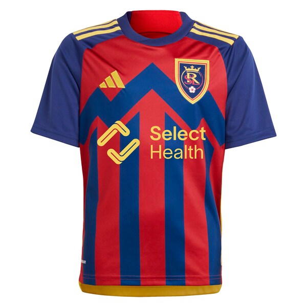 Justen Glad Real Salt Lake adidas Youth 2024 Peak Utah Replica Player Jersey – Red