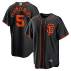 Mike Yastrzemski San Francisco Giants Nike Alternate Replica Player Name Jersey - Black
