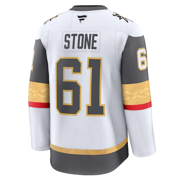 Mark Stone Vegas Golden Knights  Away Premium Jersey - White/Gold/Gray
