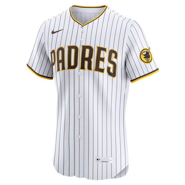 Manny Machado San Diego Padres Nike Home Elite Player Jersey - White/Brown