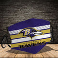 BALTIMORE RAVENS FACE MASK