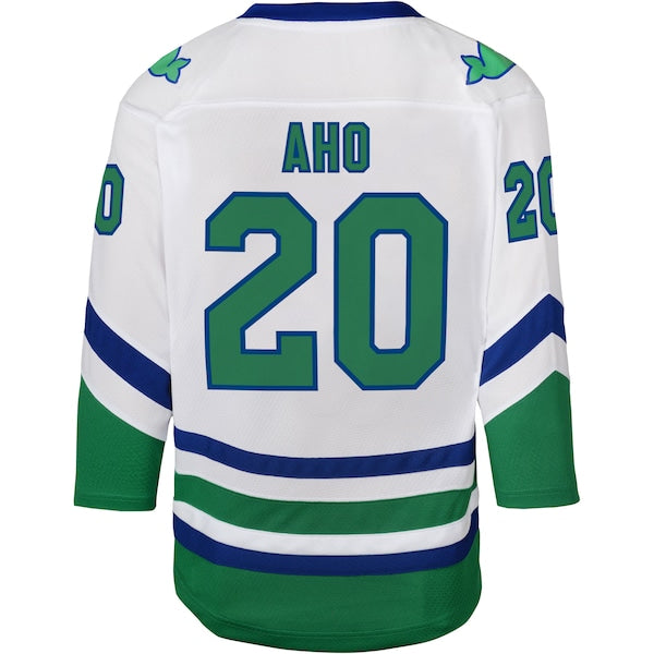 Sebastian Aho Carolina Hurricanes Youth Whalers Replica Jersey - White