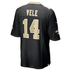 Devaughn Vele New Orleans Saints Nike Team Game Jersey -  Black