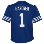 Indianapolis Colts Alternate Game Jersey - Royal - Ahmad Sauce Gardner - Youth