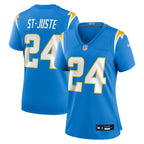 Benjamin St-Juste Los Angeles Chargers Nike Women's Team Game Jersey -  Powder Blue