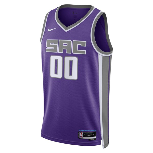 Sacramento Kings Nike Unisex Swingman Custom Jersey Purple - Icon Edition