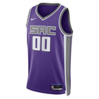 Sacramento Kings Nike Unisex Swingman Custom Jersey Purple - Icon Edition