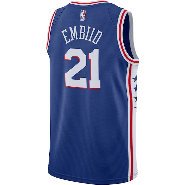 Joel Embiid Philadelphia 76ers Nike Swingman Jersey Royal - Icon Edition