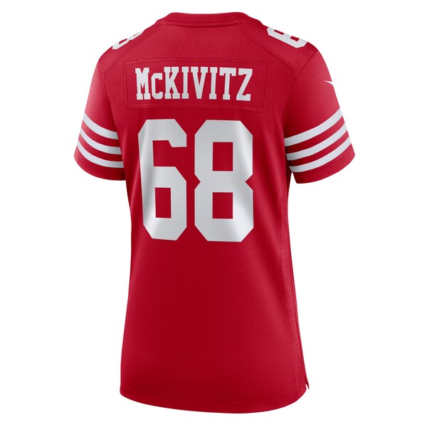 Colton McKivitz San Francisco 49ers Nike Women's  Game Jersey -  Scarlet