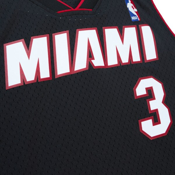 Dwyane Wade Miami Heat  2012/13 Hardwood Classics Swingman Jersey - Black
