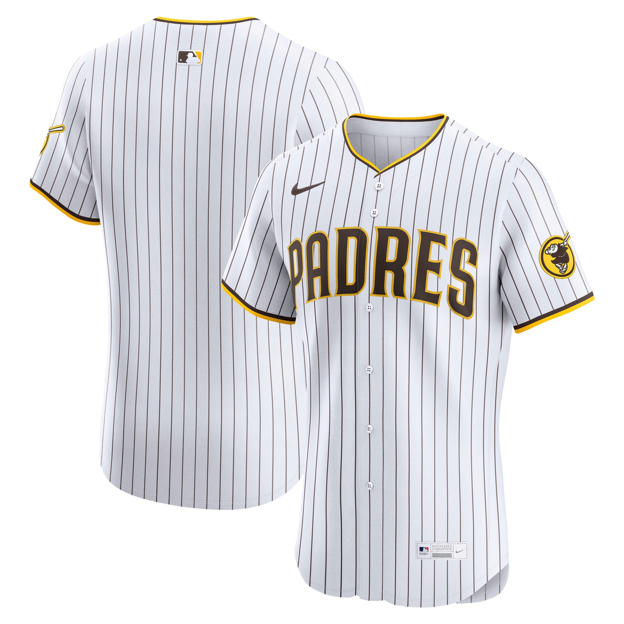 San Diego Padres Nike Alternate 2  Elite Jersey - Camo/Brown/White