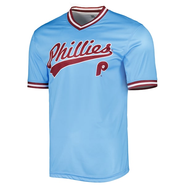 Philadelphia Phillies Stitches Cooperstown Collection Team Jersey - Light Blue