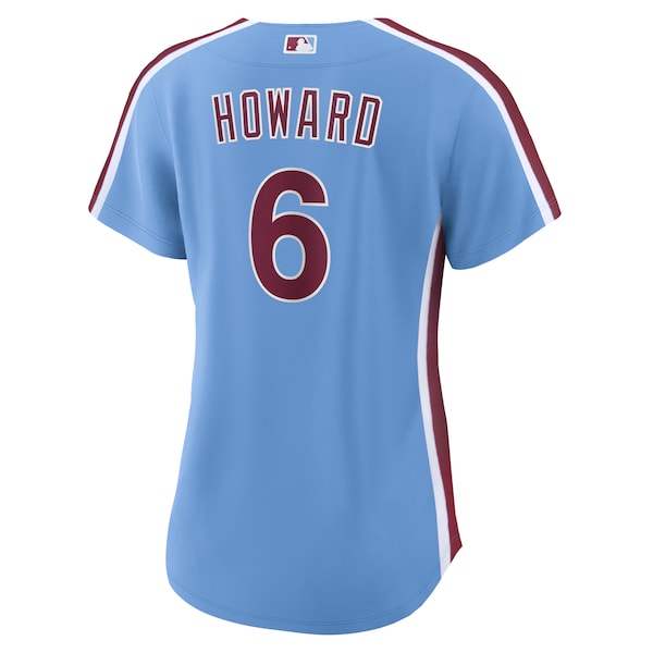 Ryan Howard Philadelphia Phillies Nike Women's Replica Jersey - Light Blue/White