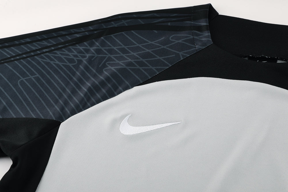 Nike Short Sleeve Training Jersey Set-ND07- White/Grey