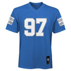 Aidan Hutchinson Detroit Lions Youth Replica Player Jersey - Blue