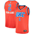 Shai Gilgeous-Alexander Oklahoma City Thunder  Fast Break Team Replica Jersey - Statement Edition - Orange
