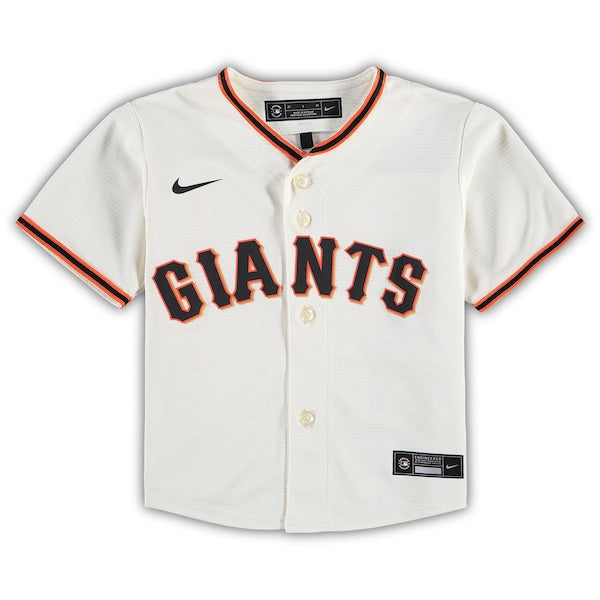 San Francisco Giants Nike Toddler Replica Team Jersey - Cream
