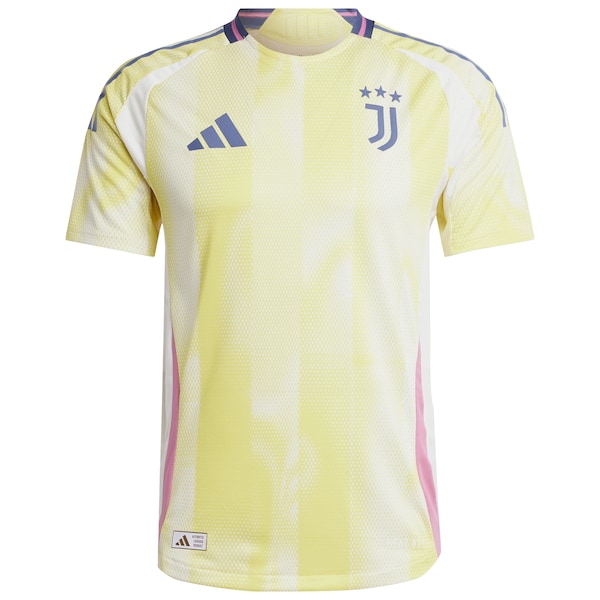 Juventus adidas 2024/25 Away Authentic Jersey - Yellow