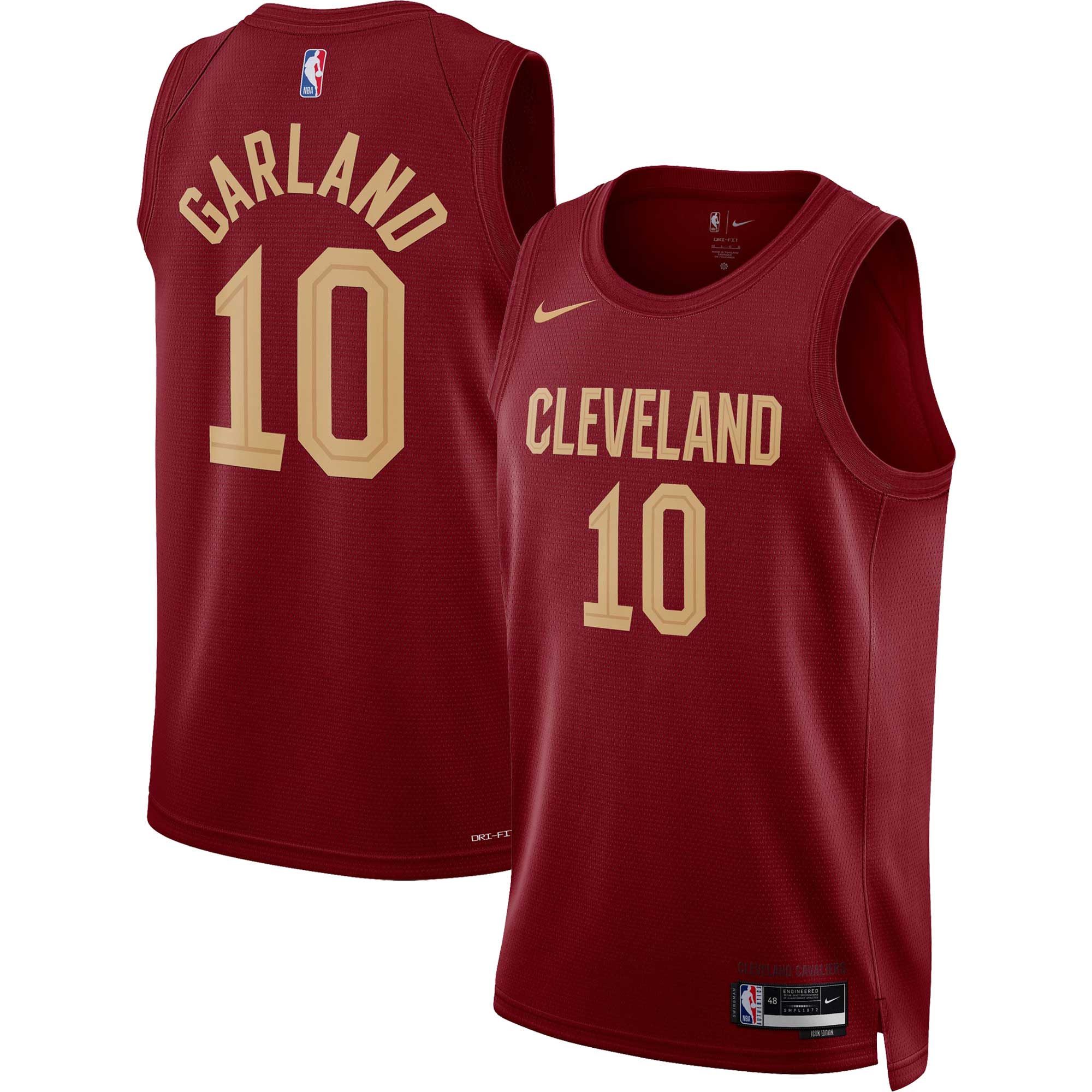 Darius Garland Cleveland Cavaliers Nike Unisex Swingman Jersey - Association Edition - White/Wine