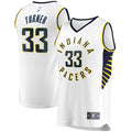 Myles Turner Indiana Pacers  Fast Break Replica Player Jersey - White - Association Edition