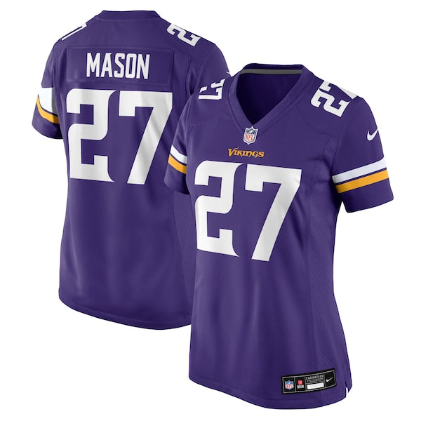 Jordan Mason Minnesota Vikings Nike Women's Team Game Jersey -  Purple