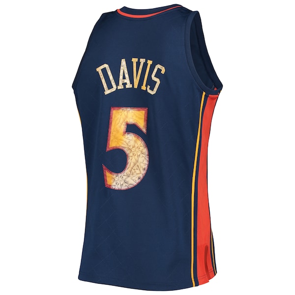 Baron Davis Golden State Warriors 2006/07 Hardwood Classics NBA 75th Anniversary Diamond Swingman Jersey - Royal