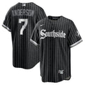 Tim Anderson Chicago White Sox Nike City Connect Replica Player Jersey - Black