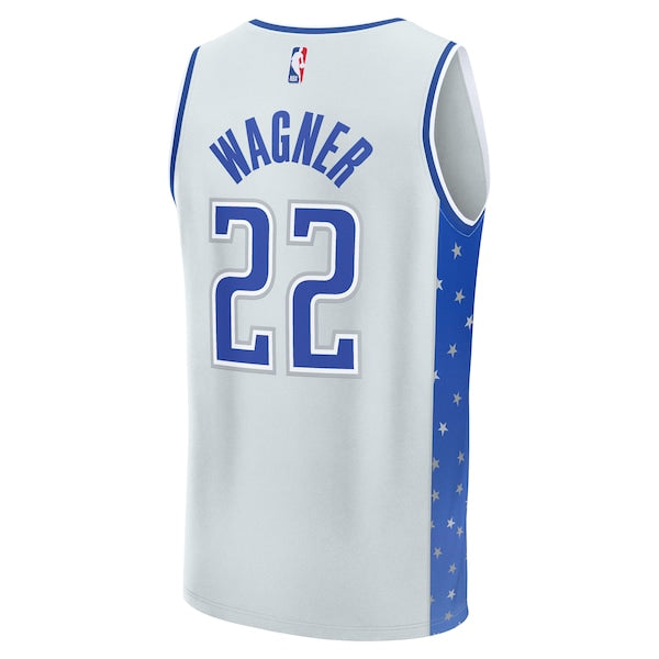 Franz Wagner Orlando Magic  Youth 2025/26 City Edition Fast Break Jersey - Silver